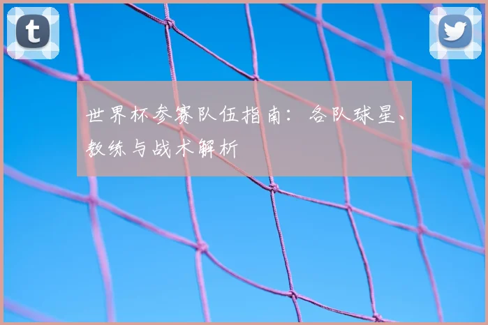 世界杯参赛队伍指南：各队球星、教练与战术解析